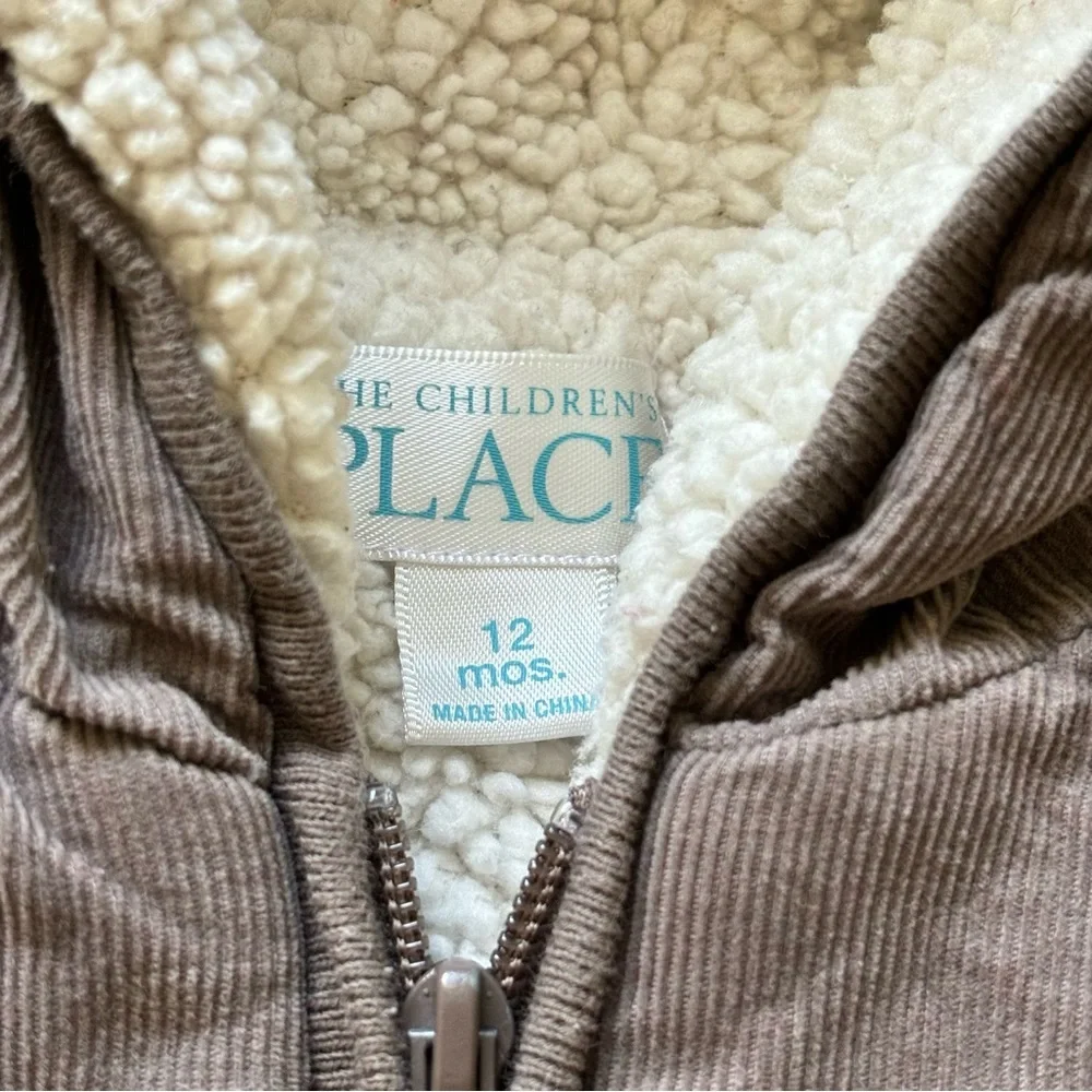 The Children’s Place Lined Cargo Jacket 12 months